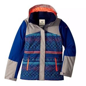 Roxy Girls Flicker Winter Ski Jacket Coat